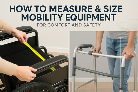 How to Measure & Size Mobility Equipment for Comfort and Safety