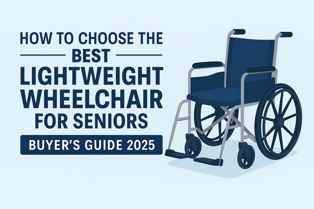How to Choose the Best Lightweight Wheelchair for Seniors – Buyer’s Guide 2025