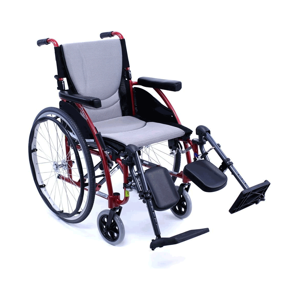 Karman S-115Q Wheelchair: Removable Footrest Quick Release