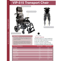 Karman VIP-515 Lightest Tilt-in-Space Chair