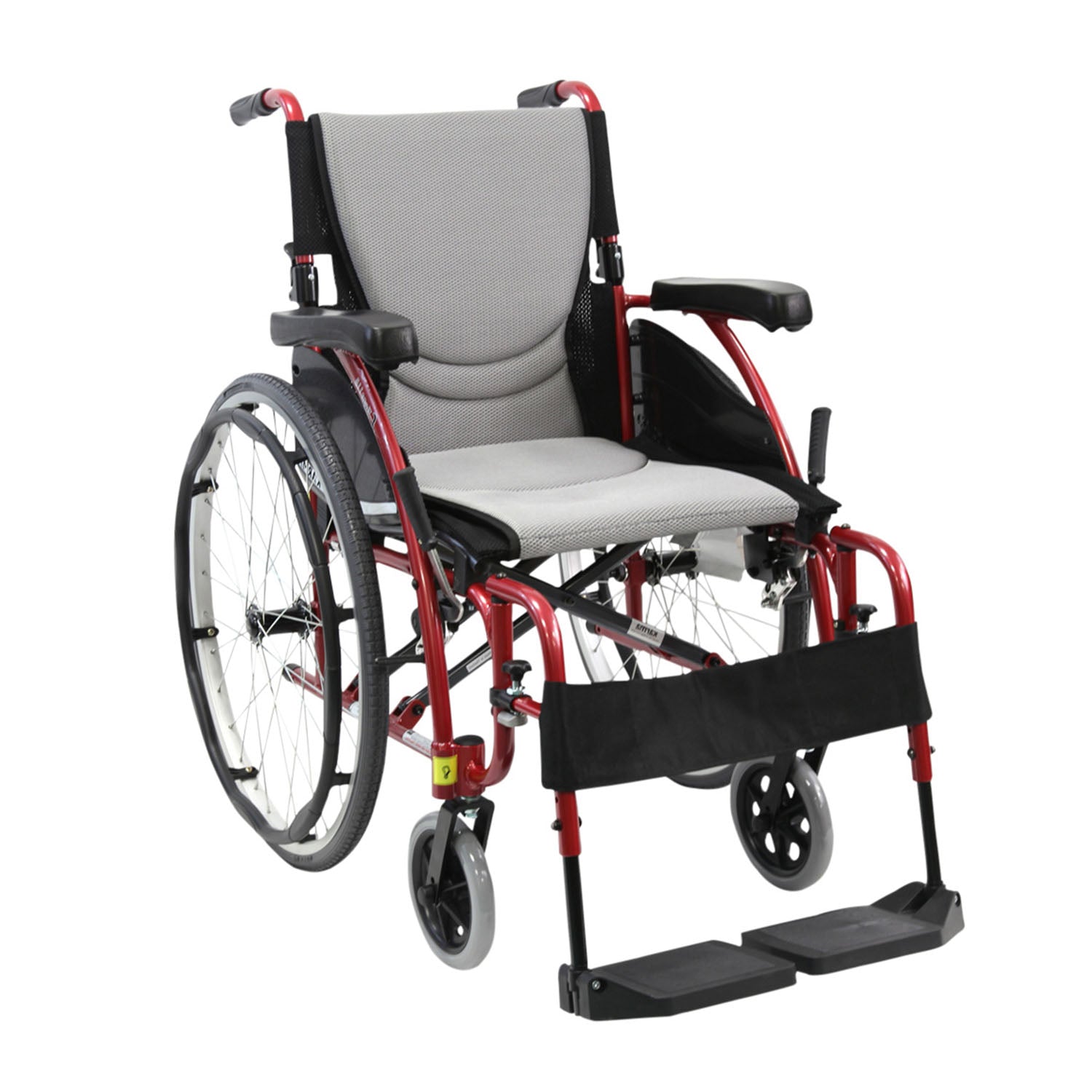 Karman S-Ergo 115 lightweight ergonomic wheelchair front view