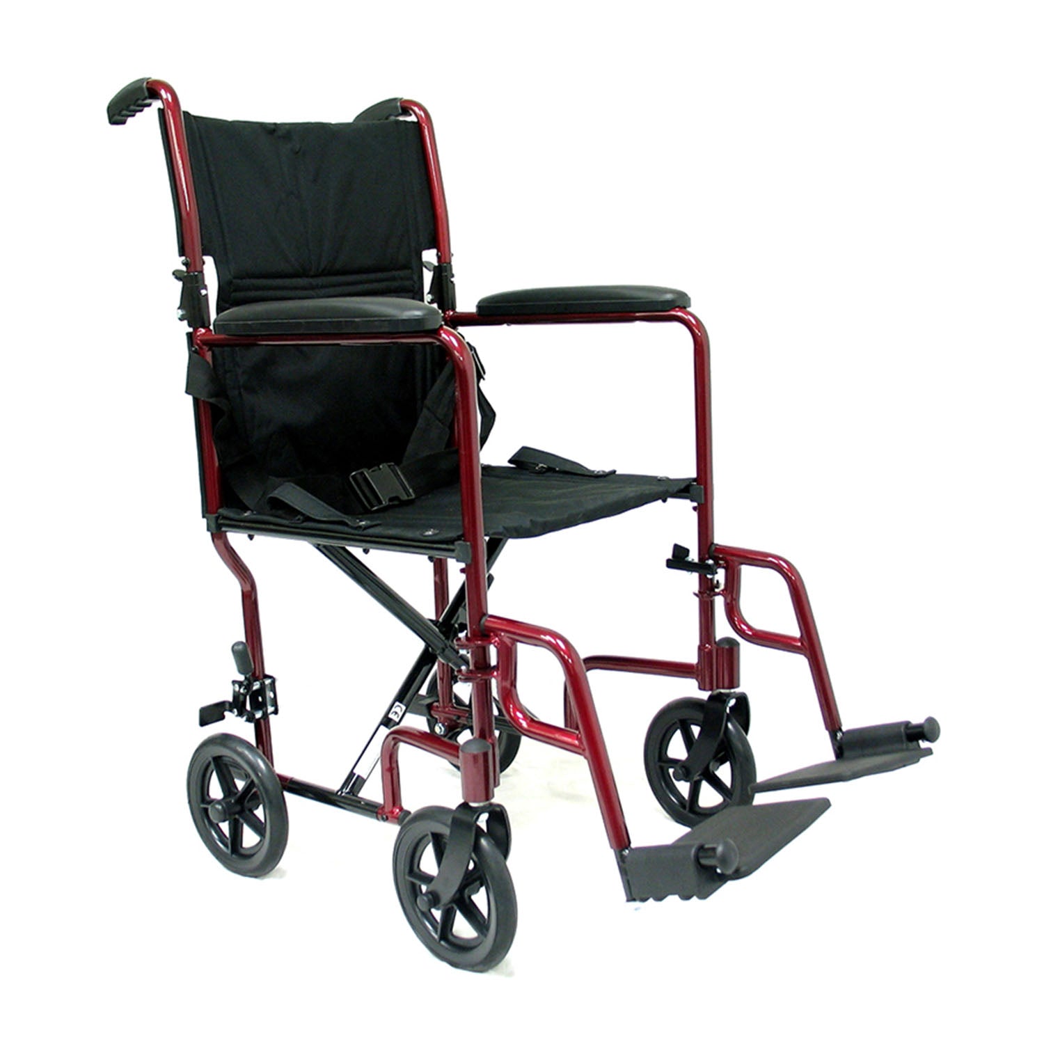 Karman LT-2017 17 Lightweight Transport Chair Burgundy