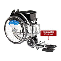 Karman Travel Wheelchair: Folds Compact