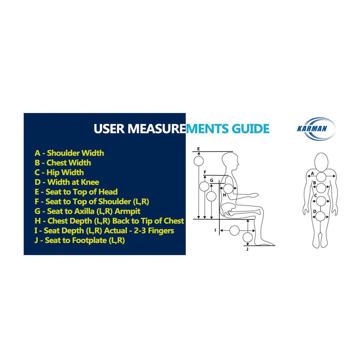 Karman S-115 Ultra Lightweight Ergonomic Wheelchair
