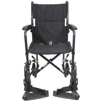 Karman LT-2019 Lightweight Transport Chair Black