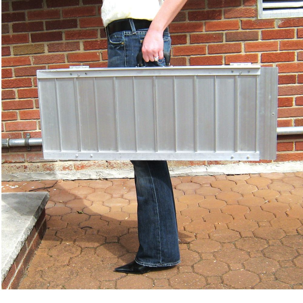 Travel Friendly Wheelchair Ramp Single Fold