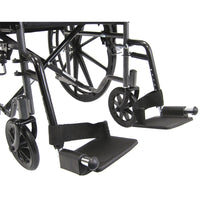 KN-800T 18 inch Seat Fixed Arm Wheelchair