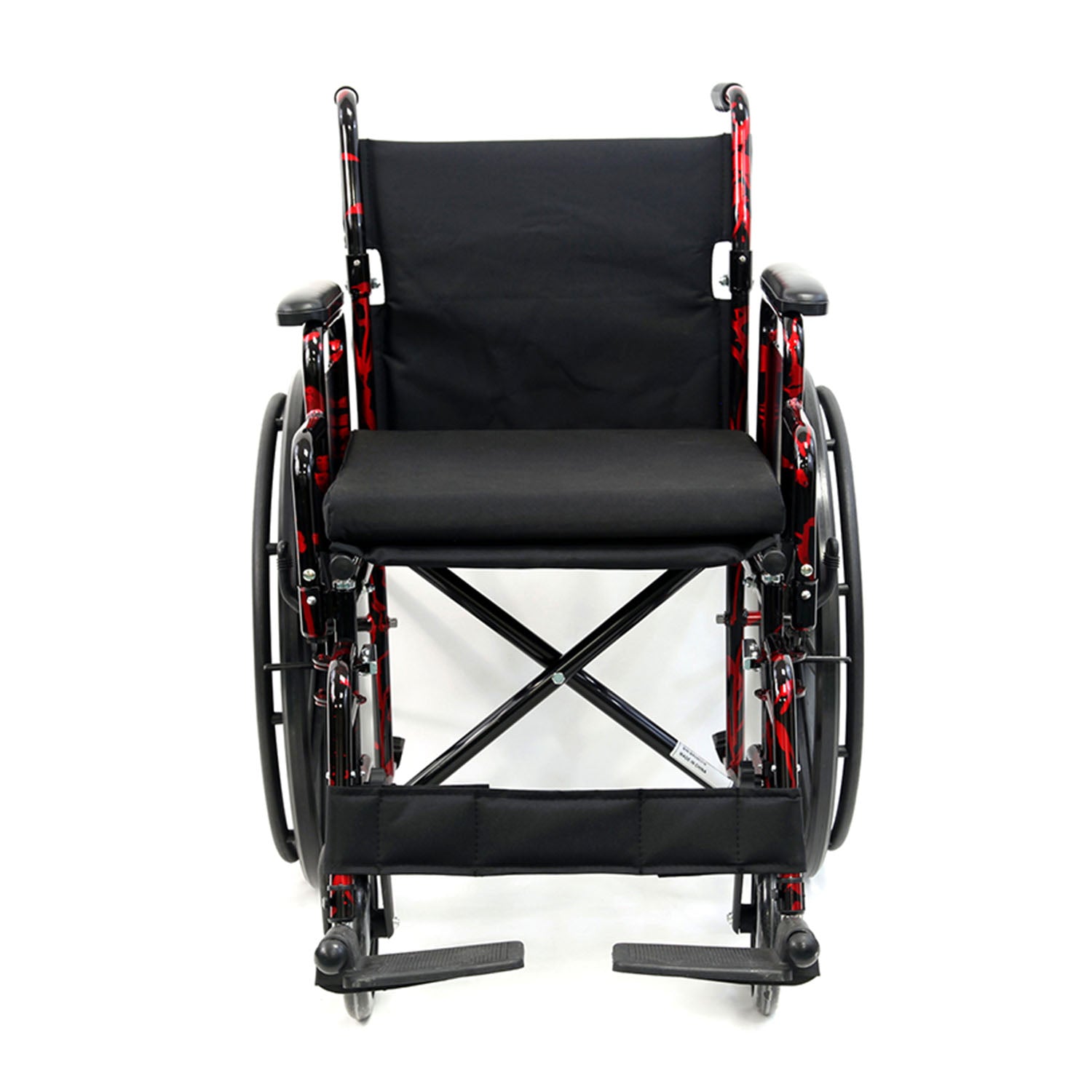 LT-770Q 18 Lightweight Wheelchair Red Streak