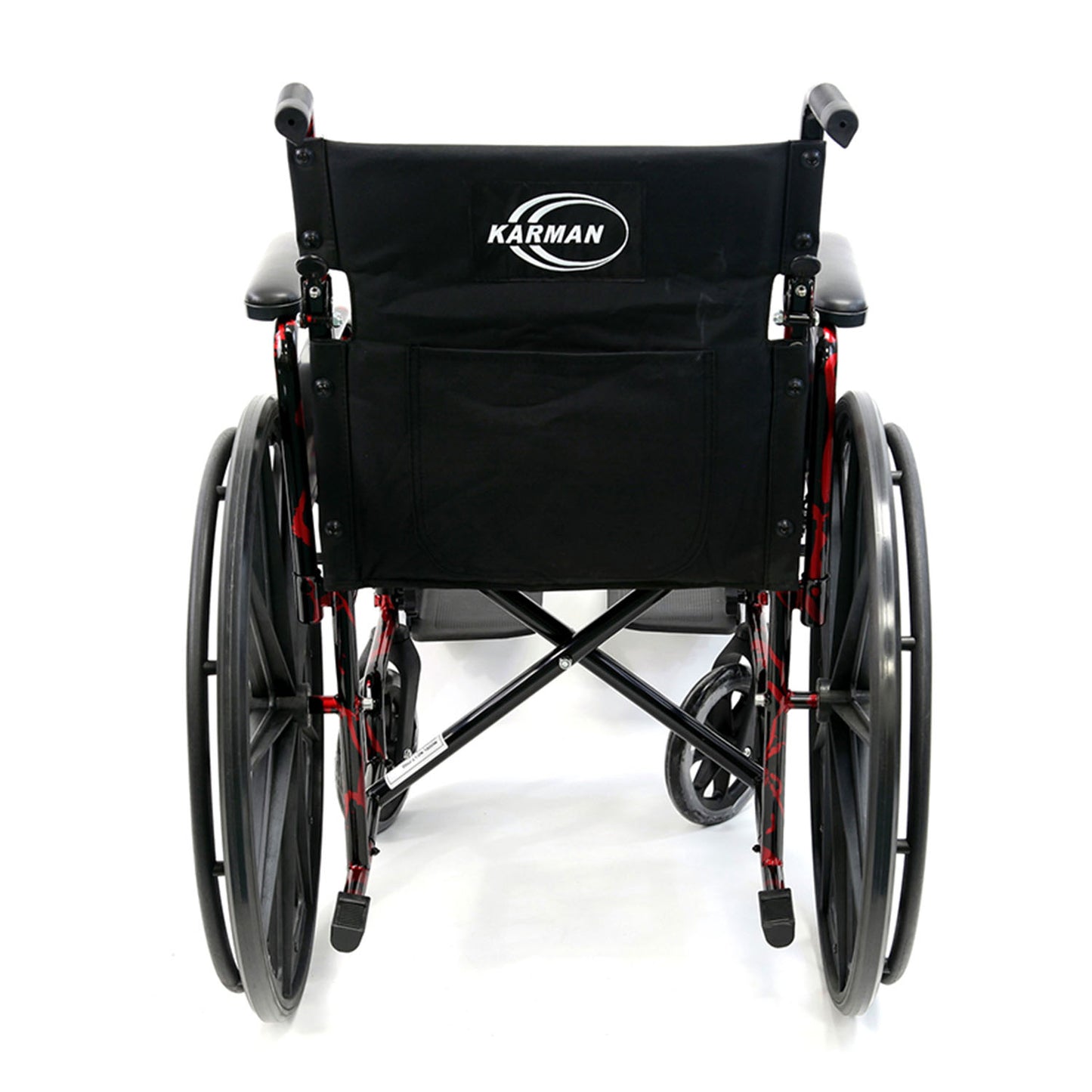 Karman LT-770Q Lightweight Wheelchair 18 Red