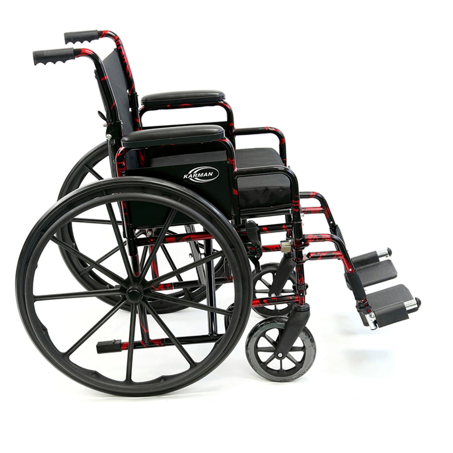 LT-770Q 18 Wheelchair Red Streak