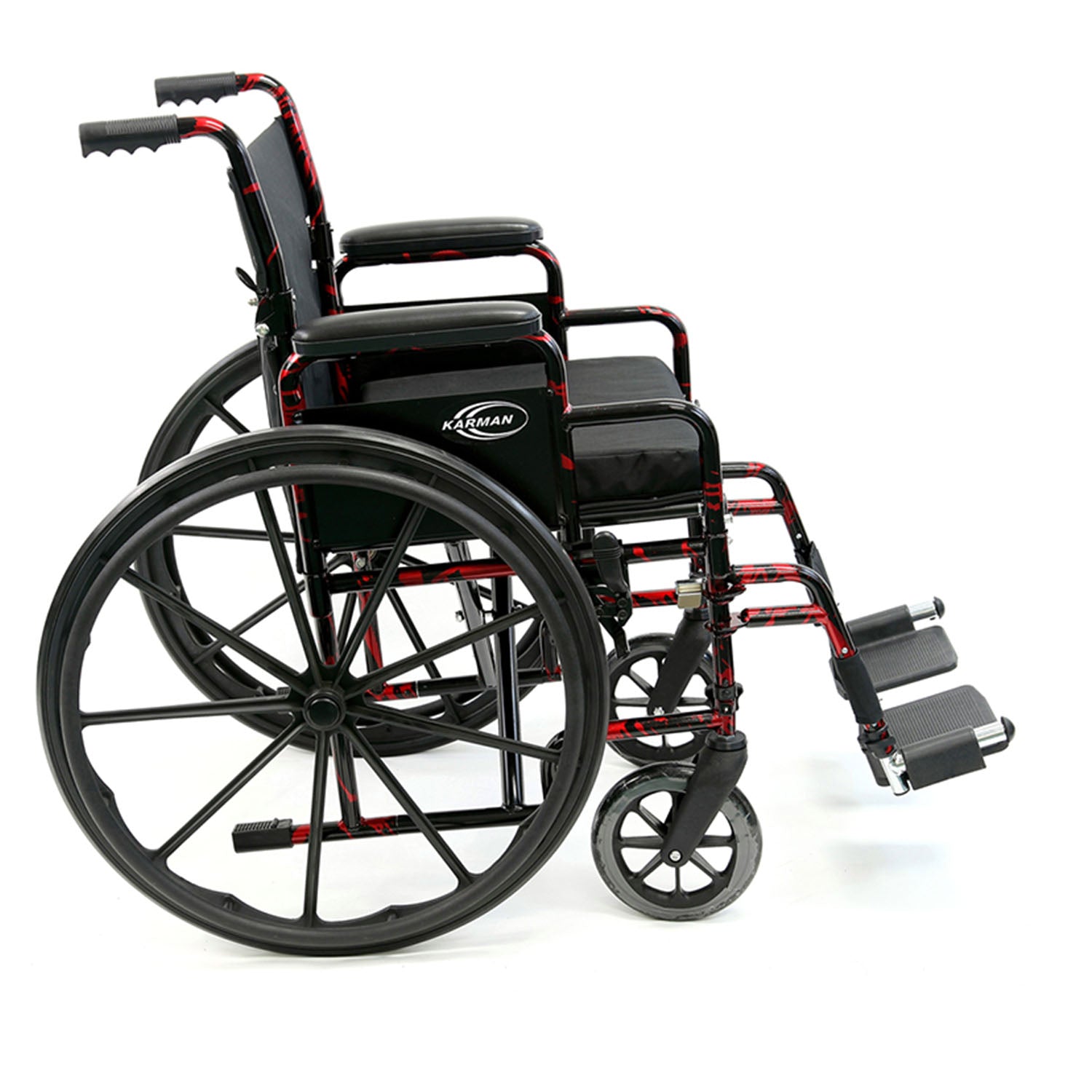 LT-770Q 18 Wheelchair Red Streak