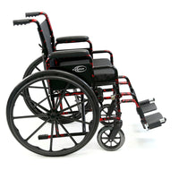 LT-770Q 18 Wheelchair Red Streak