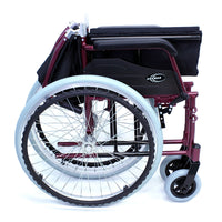 Karman LT-980 Lightweight Wheelchair 24 lbs Burgundy