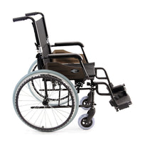 LT-990 18 inch Seat Wheelchair Quick Release Black