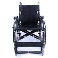 Side view of Karman Flexx lightweight wheelchair