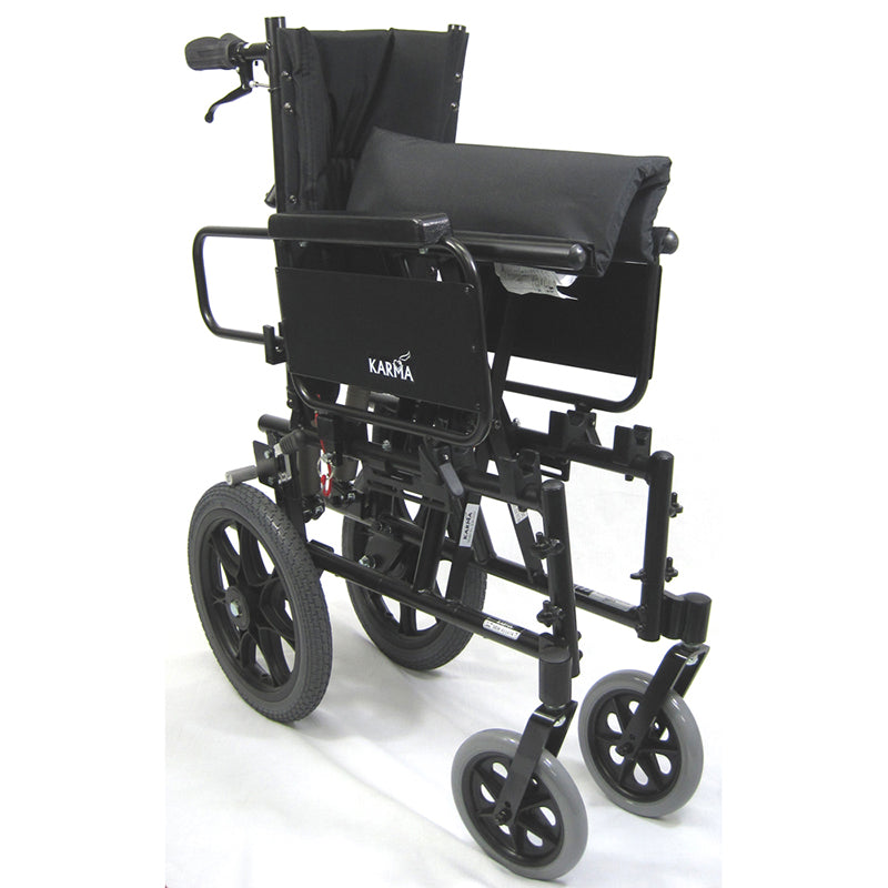 Aircraft-grade aluminum frame of Karman KM-5000-TP wheelchair
