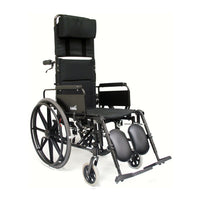 Karman KM 5000 Reclining Wheelchair with Desk Armrest