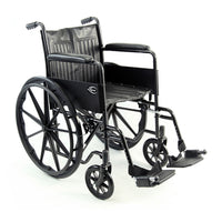 Karman KN-800T Steel Wheelchair 18 inch Seat
