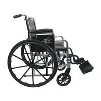 Heavy Duty Wheelchair KN-920 20 inch Seat Removable Armrest