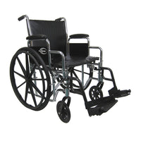 Karman KN-920 Heavy Duty Wheelchair 20 inch Seat Adjustable Height