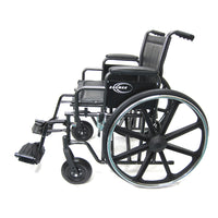 KN-924 Heavy Duty Wheelchair Adjustable Seat Height 24 Seat
