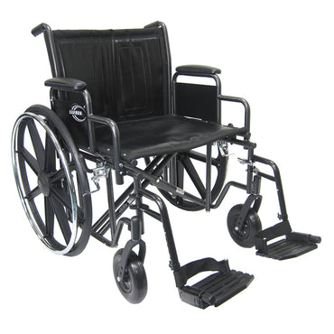 Karman KN-922 Heavy Duty Wheelchair 22 Seat Adjustable Height