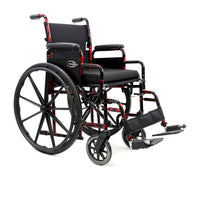 Karman LT-770Q 18 Lightweight Wheelchair Red Streak