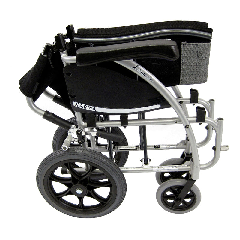 Ergonomic S-115-TP Transport Wheelchair by Karman
